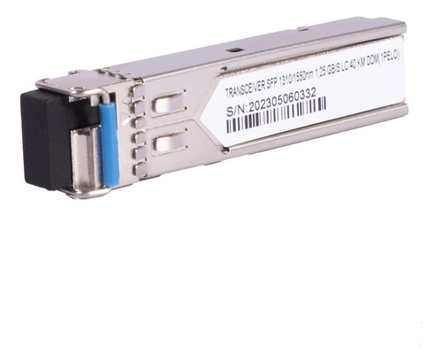 Transceiver Sfp 1310/1550 Nm 1,25 Gb/s Lc 40 Km Ddm(1pelo) 