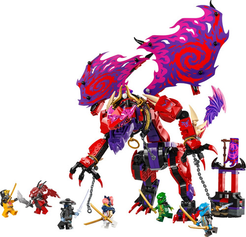 Conjunto de construção Lego Ninjago 6526907 de 668 peças