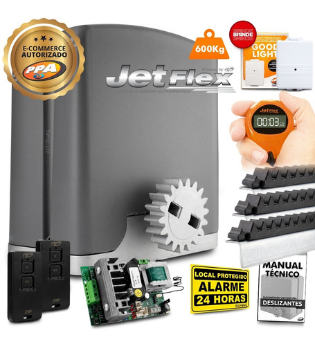 Kit Promocional Motor Dz Rio 1/3 Jet Flex Ppa 2 Tx Car 3s