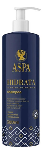 Shampoo Hidrata Vegano Sem Silicone Aspa 300ml