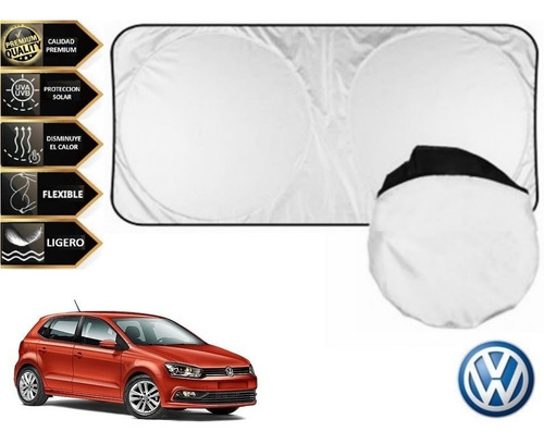 Protector Parabrisas Cubresol Parasol Vw Polo 1.6l 2017