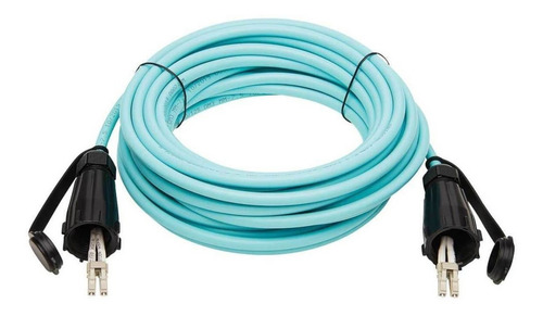 Cable De Conexión De Fibra De (10metros) 10gb Ip68 Negro