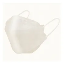 Comprar Cubrebocas Kf94 100 Piezas Tecnología Coreana Gris 4 Capas Diseño De La Tela Liso
