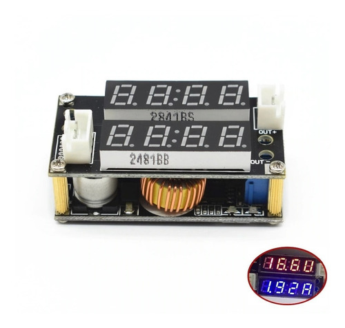 Fonte Regulada Conversor Step Down Pwm Cc Cv Led Display 5a