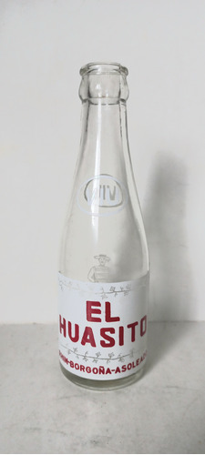 Botella Antigua El Huasito Año 64
