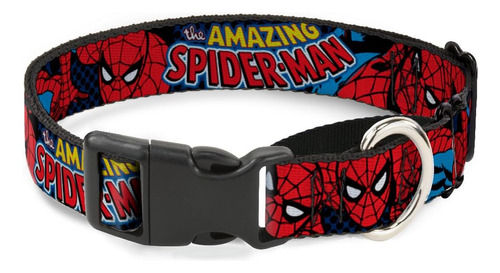 Collar De Perro Con Hebilla Martingale Amazing Spider Man 15
