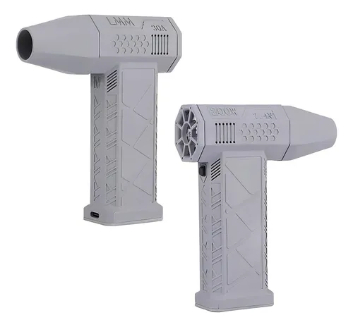 Ventilador Mini Turbo Jet De 130000 Rpm, Ventilador T Cinza