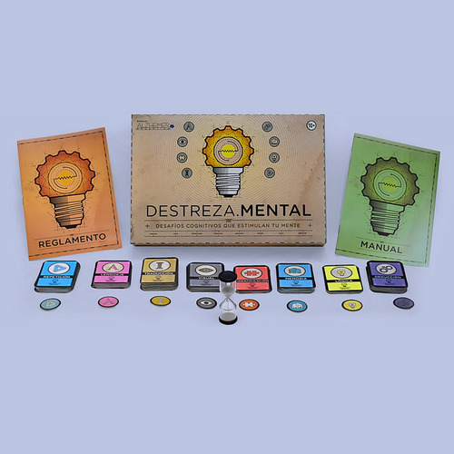 Juego Destreza Mental Desafíos Cognitivos Mente Ingenio