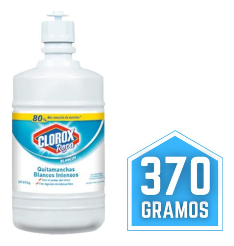 Quitamanchas Clorox Para Ropa Mas Blanca Polvo 370g Oferta