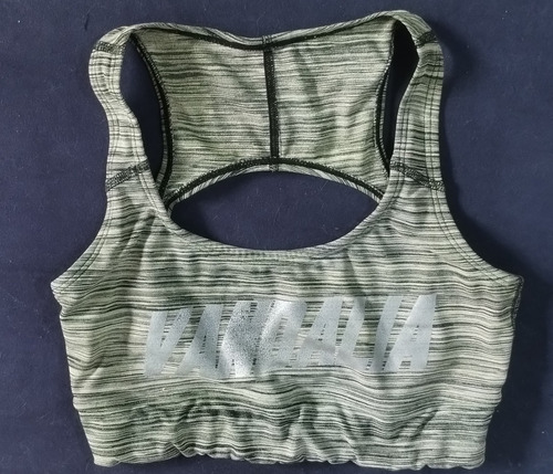 Tope Gimnasio Verde, Top Gim. Remera Gimnasio Verde Musgo 2.54 M (Usado)