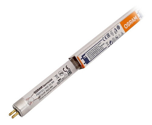 Osram - Lâmpada Germicida 8w Uv-c Fluor Tubular T5 Puritec