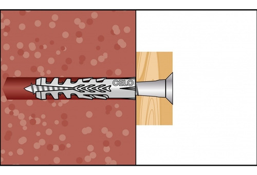 Tarugo De Expansión Profesional De 10 Mm 50 Un Celo