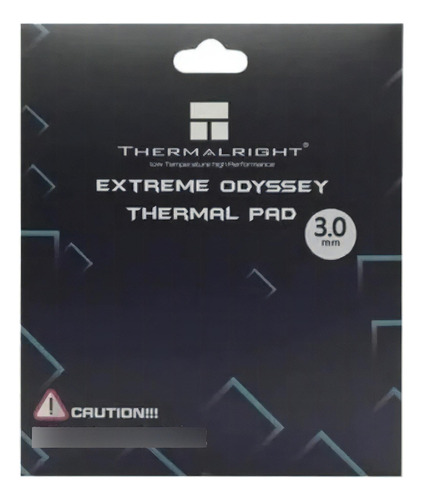 Thermal Pad Extreme Odyssey 12,8w/mk 3.0mm 120x120mm Cor Cinza