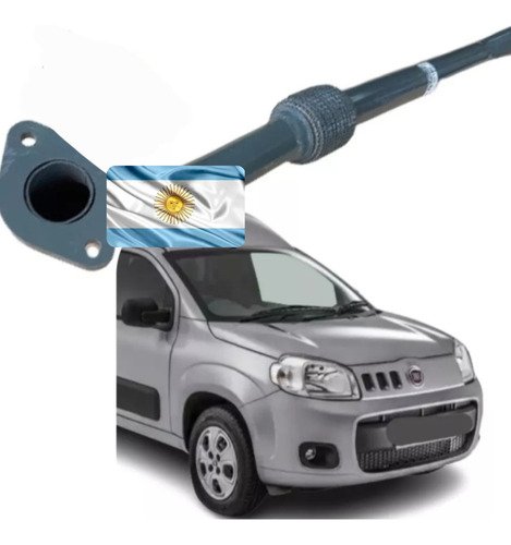 Salida Múltiple Con Flexible Fiat Fiorino Fire 1.4 