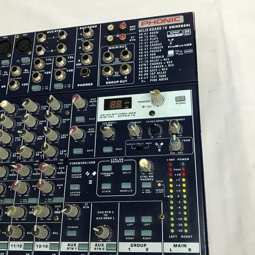 Mesa De Som Phonic Helix Board 18 Universal - Usada!