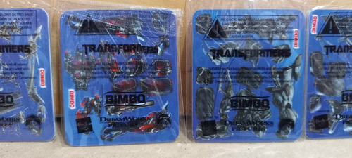 Armables Bimbo Transformers 2007 Colección Completa (Usado)