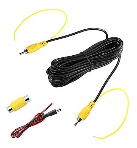 Double-shielded Rca Video Cable For Vehicle Monitor And Reve