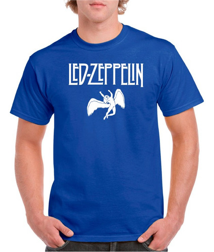 Polera Hombre Estampado Led Zeppelin