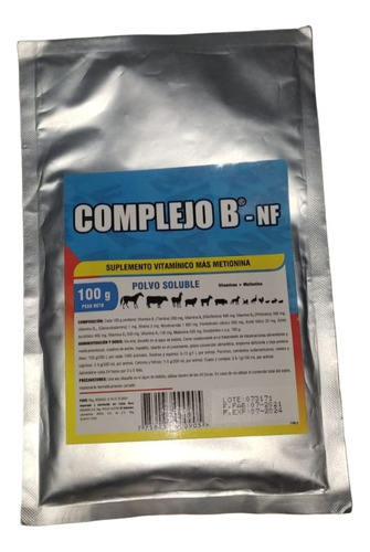 Complejo B - Nf Para Ganado 100g