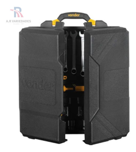 Kit Ferramenta Completo 110 Peças Maleta Plástica