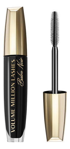 Máscara De Pestañas L'oréal Paris Volume Million Balm Noir Color Negro