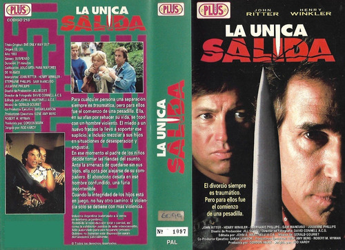 La Unica Salida The Only Way Out John Ritter Henry Winkler