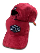 Comprar Boné Anth Co Aba Curva Fitão Camurça Strapback Bordado