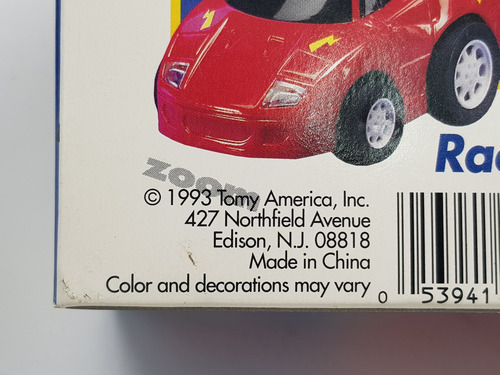 Vintage Char G Auto Radio Control Tomy 1993 Abierto