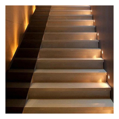 Imagen 7 de 10 de Lámpara De Pared Con Sensor De Escalera De 5 Piezas, Lámpara