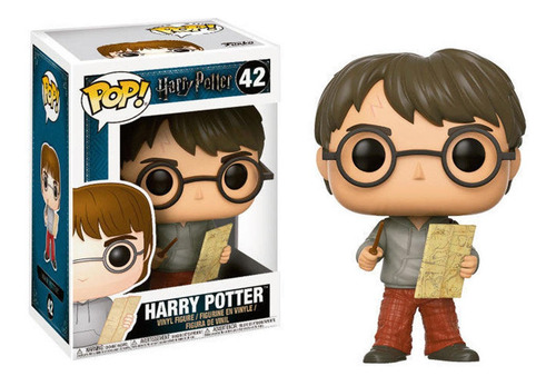 Funko Pop Movies Harry Potter Harry W/ Marauders Map 42