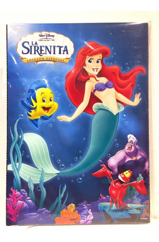 Disney La Sirenita Postal Promocional The Little Mermaid