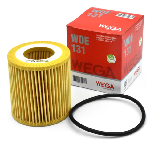 Filtro De Aceite Wega Honda Fit 1.4 Lx-l Mt 100cv 09/16