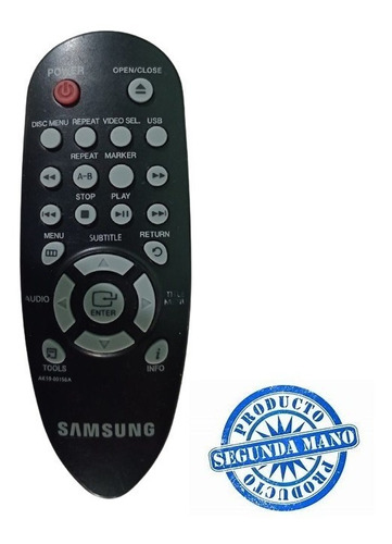 Control Remoto Ak59-00156a Para Dvd Usb Samsung