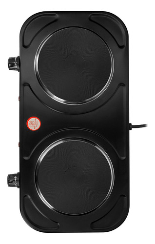 Anafe eléctrico Winco W41 negro 220V