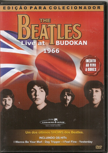 Dvd Beatles Live At Budokan 1966 (edição Para Colecionador)