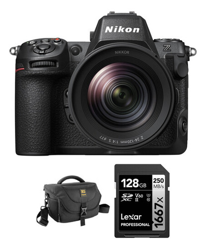Cámara Nikon Z8 Mirrorless Con Lente 24-120mm Y Kit De Acce