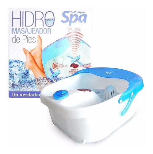 Teknikpro Spa Hidromasajeador Calórico Pies Hidro Masajeador