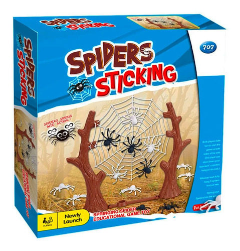 Juego De Mesa Spiders Sticking