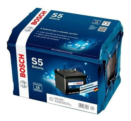 Bateria 60a Bosch S5x60d