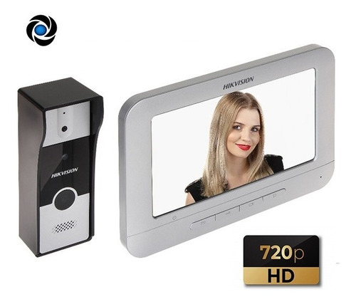 Kit Portero Visor Hikvision Lcd 7 Hd 720p + Camara Seguridad
