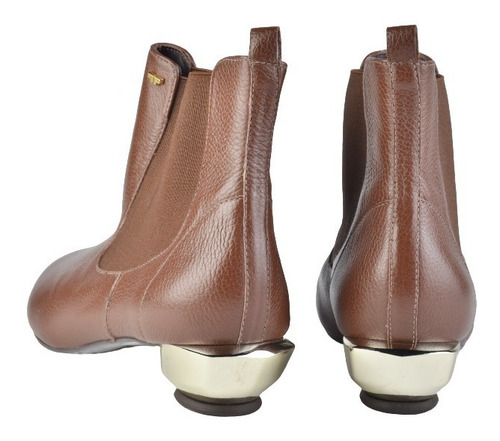 Imagen 6 de 8 de Botines Botinetas De Cuero Stintino - Ferraro