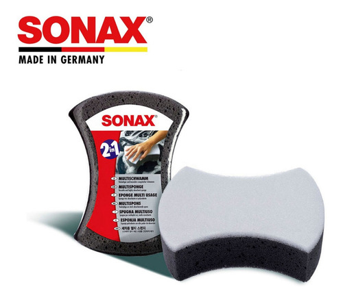 Esponja Multiuso Sonax 2 En 1 Lavado De Autos Profesional