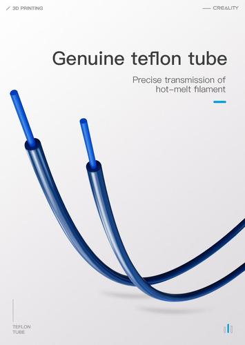 Imagen 5 de 6 de Tubo Bowden Capricorn Ptfe Teflón Original 1m