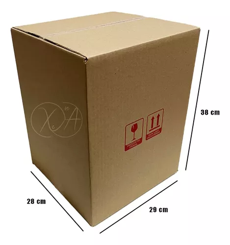 Cajas para mudanza tamaño grande 20x20x15 pulgadas paquete económico de 6  cajas para embalaje envíos almacenamiento – Yaxa Store