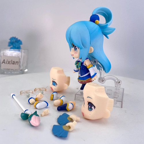 Colección De Figuras De Acción Konosuba Aqua 630, Modelo Toy