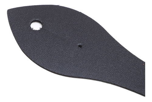 Juego De Correas Con Forma De Espolón Negro, 2 Piezas, Piel