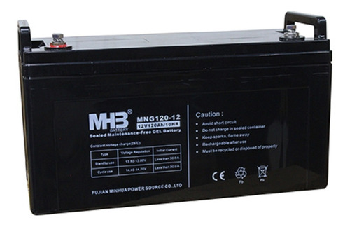 Mng120-12 Bateria Recargable De Gel 12v/120ah Mhb + Envio