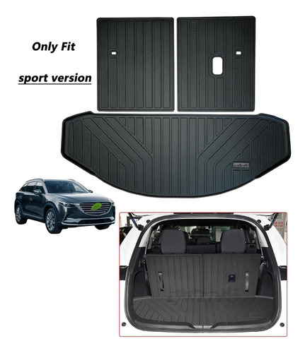 Ljwaito Cargo Linters Para Mazda Cx9 Cx-9 Con Protección Del