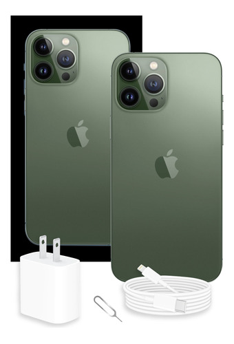 Apple iPhone 13 Pro Max 128 Gb Verde Alpino Con Caja Original (Reacondicionado)