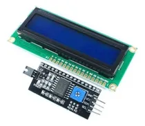 Comprar Pantalla Lcd 1602 Display 16x2 Azul Con Modulo I2c Soldado
